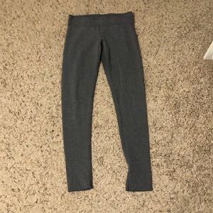 Low-Rise Dark Grey Leggings